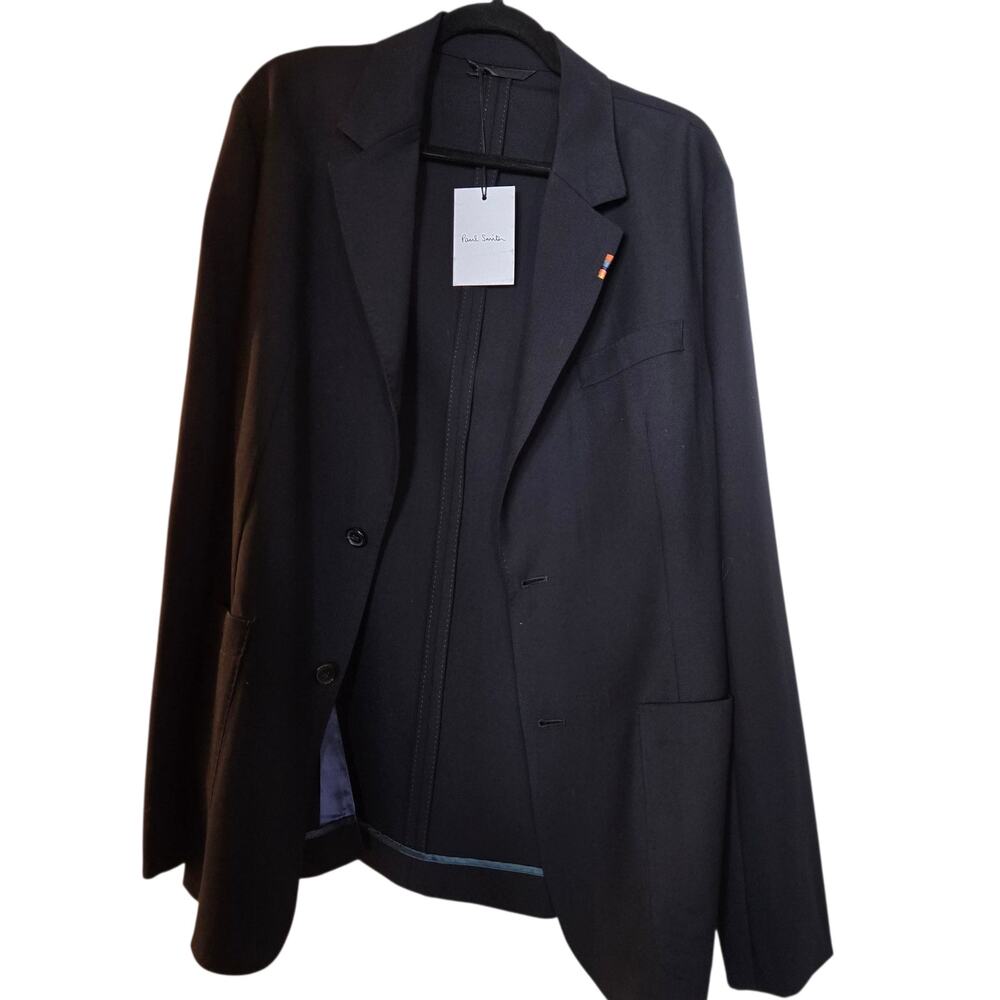 Paul Smith 2 Button Men's Navy Jacket Size: 52